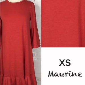 LuLaRoe Maurine - Beautiful Red Dress! 💃🏼